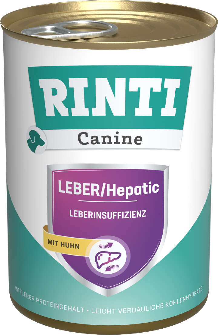 RINTI Hunde-Nassfutter Canine Leber / Hepatic